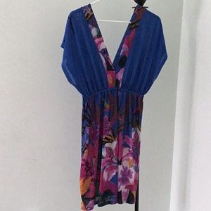 White Mark Couture Collection Floral Dress size 2XL